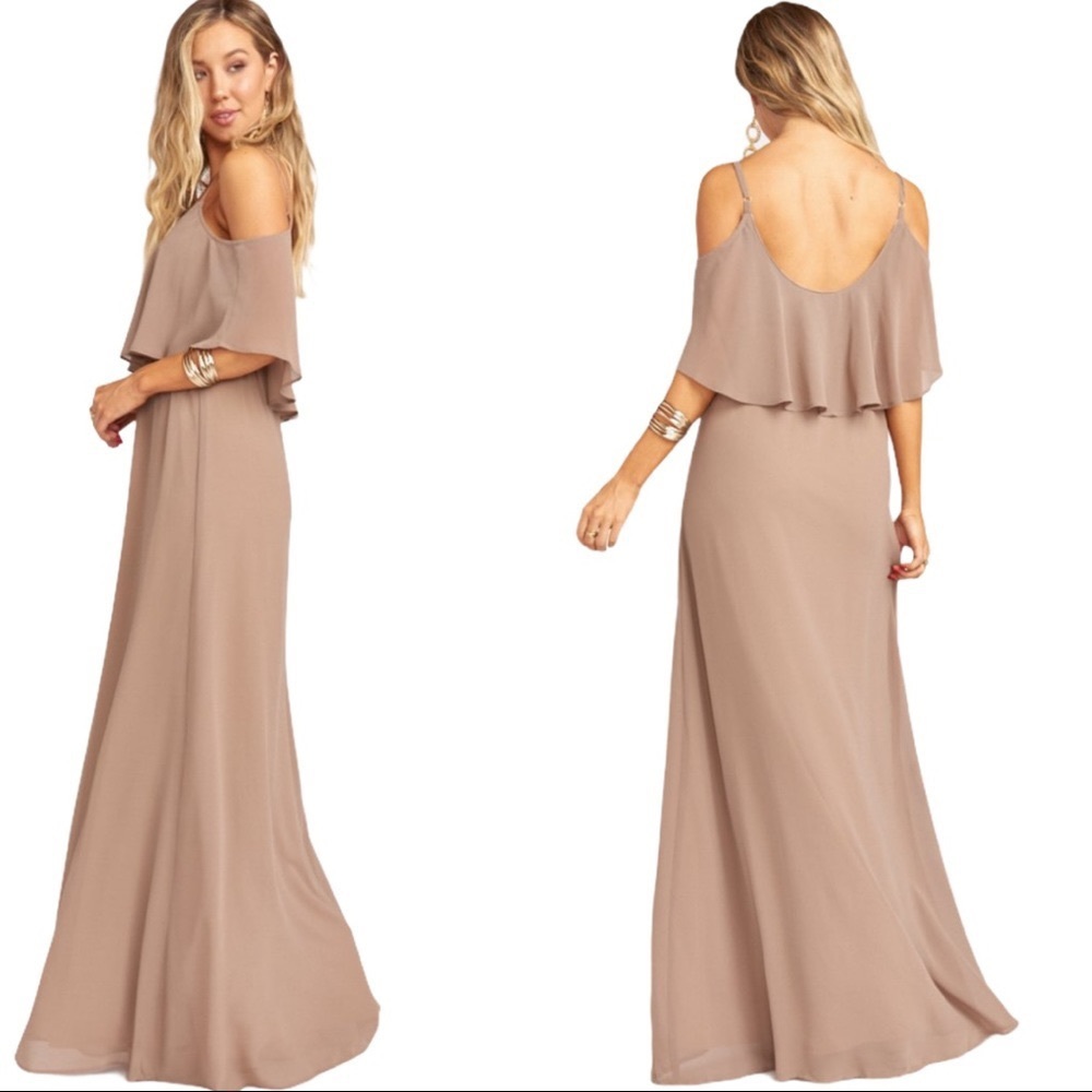 Show Me Your Mumu - Caitlin Ruffle Maxi Dress